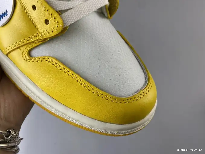 Air NRG Dark Yellow-Cone 1 AQ0818-149 Powder White Off-White x Jordan 0524